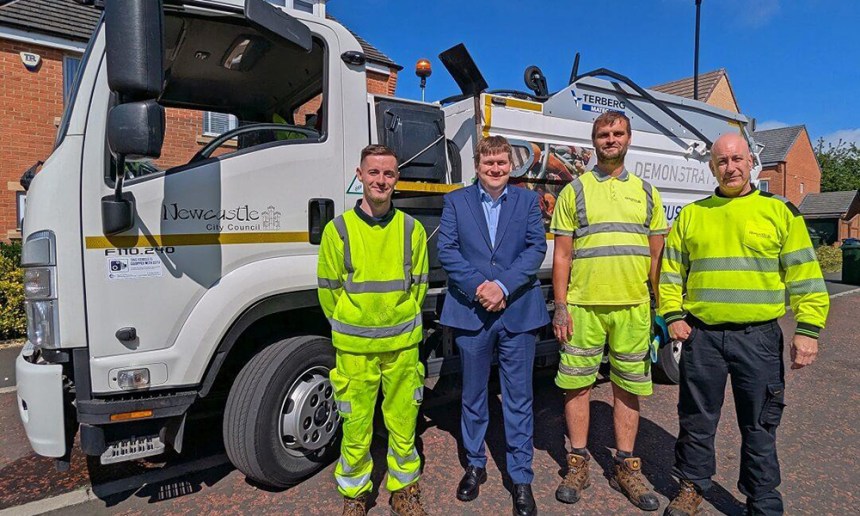 New trial recycles over 300 tonnes of food waste in Newcastle